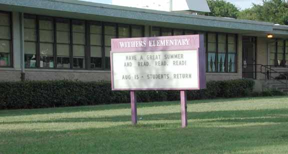 Withers Elementary School Lauded